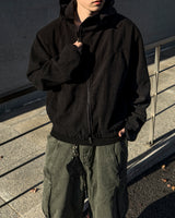 Bio unbalanced corduroy warmer jacket