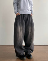 Ridge Curved Denim Pants