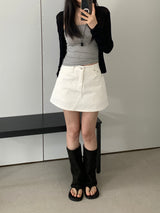 エンゾAラインミニスカート