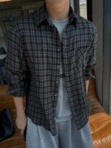 Summer mata checkered shirt