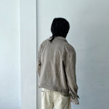 Double Pocket Metal Button  Jacket