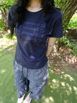shirring capri pt