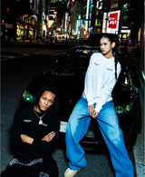Getricheasy x Supplier バギージーンズ フェイドブルー