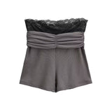 Evania Lace Ruched Pants