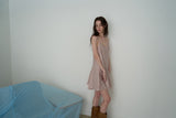 Nina slip dress_pink beige
