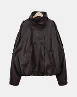 Viron Double-Button Leather Jacket