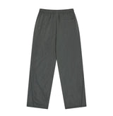 Fleece Lined Nylon Pants / Charcoal