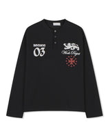 (UNISEX) プロジェクト ワッフル ヘンリー ロング スリーブ