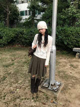 hoke パンチングニット