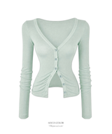 Misty Sheer Tencel Cardigan (3color)