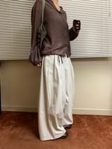 Fog pintuck pants