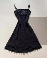 black dress