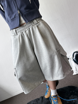 Similar Color Block Keyring Cargo Bermuda 3 Color 
