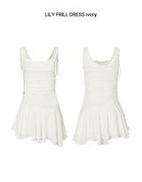 リリーフリルドレス ivory