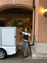 Whale Midi Skirt