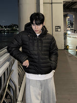 Tech multi-pocket hooded lightweight padding