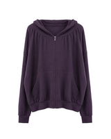 ケドゥ シャーリング ジップアップ フーディー (5color)