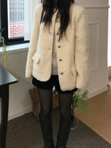 Wish Bookle Tweed Jacket (2 colors)