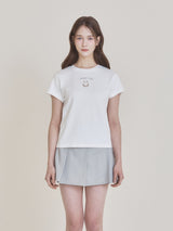 ココ Tシャツ (Ivory)