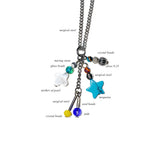 galaxy pendant necklace