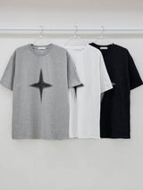 LMN デローバースタープリント半袖Tシャツ(3カラー)