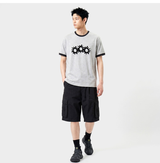 Essential Standard Short Sleeve Ringer T-shirt 3GEAR Melange