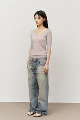(W) Parco Tencel Top