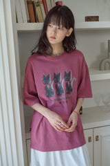 26SS★ Ghosty Cats Short Sleeve Tee