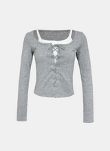 Paler Layered Eyelet T-shirt