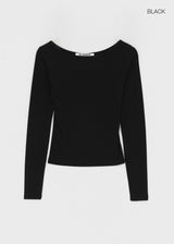 [MADE] Zencu Boat-Neck Long-Sleeve Tee