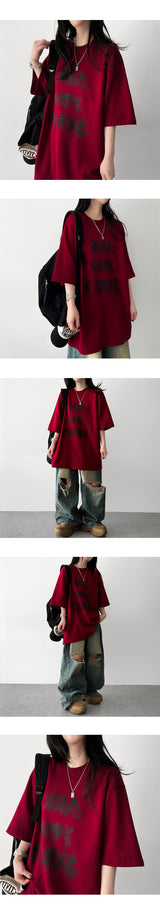 Murty oversized fit short-sleeved T-shirt
