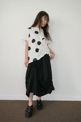 ephy wrinkle banding skirt