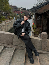 ASCLO Leather Work Jacket (3color)