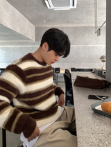 Liu Mohair Dangara Round Knit