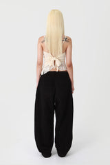ARCHIVE CROSS PANTS-BLACK