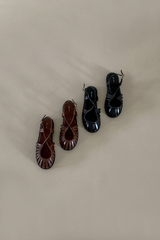 MAREN FISHERMAN SANDALS (BROWN, BLACK 2COLORS!)