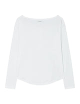 プラケット リブド ティーシャツ(WHITE)