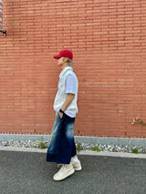 Trucker nylon collar vest 2C