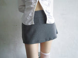 Mini skirt pants