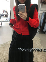 Engadin Round Cardigan (6Colors)