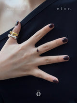 ウェーブオープンリング