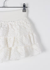 FLOWER CANCAN SKIRT SHORTS