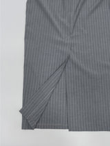 Striped Banding H-Line Long Skirt