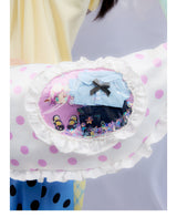 UnsocialNightXオリガエルコラボプリントパッチワークかわいい痛バッグ