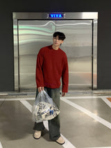 3 TAP Destroyed Knit T Shirt (5color)