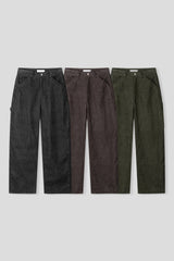 Patch corduroy carpenter denim