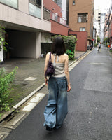 [ORIGINAL] Kor Balloon Denim Summer Wide Pants