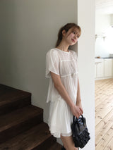 Tulip puff Blouse
