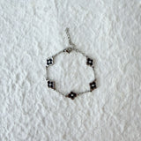 Midnight Flower Bracelet