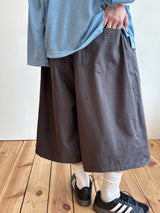 General Cotton Pintuck Balloon Bermuda Shorts 4color